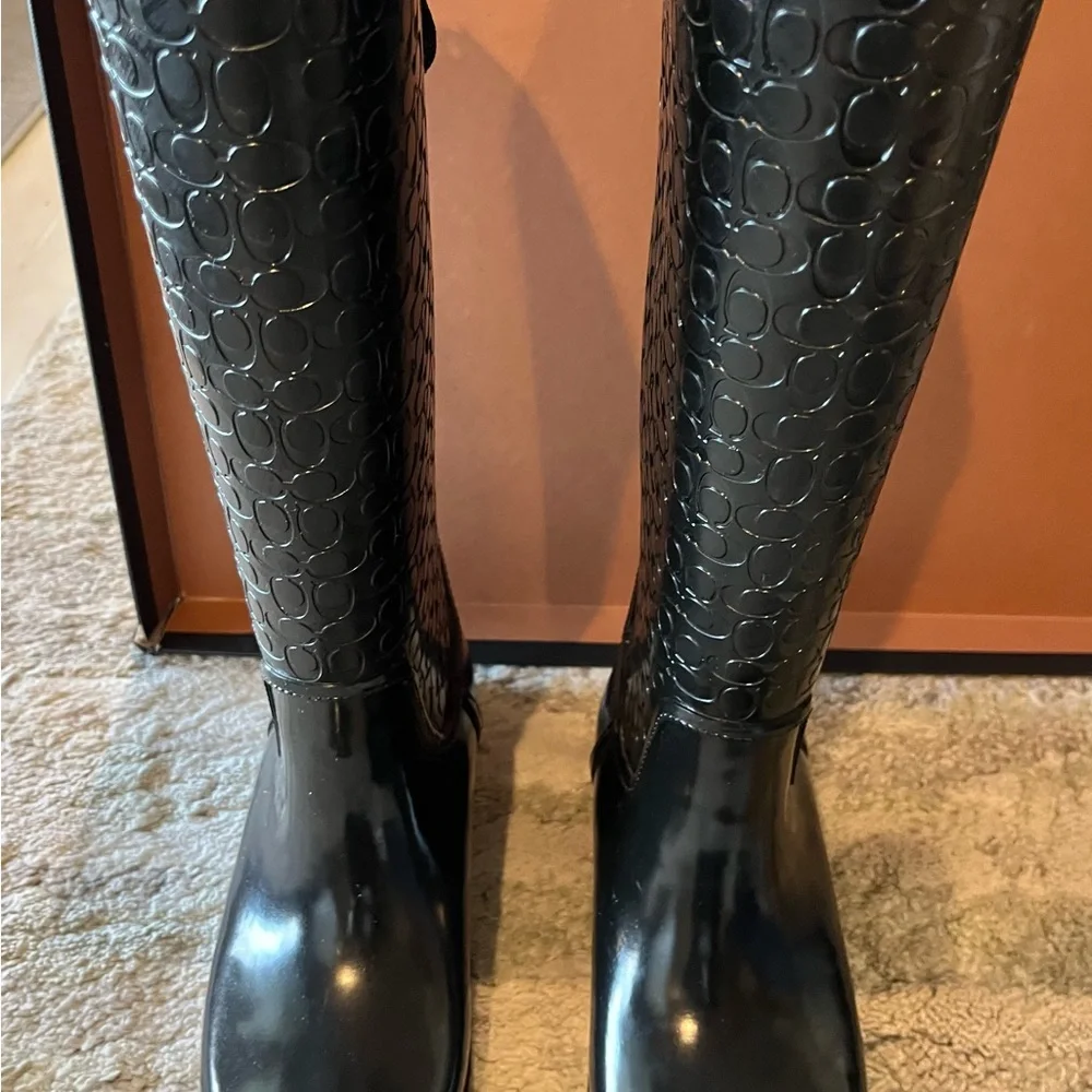 Coach Rainboots - Picture 3 of 8